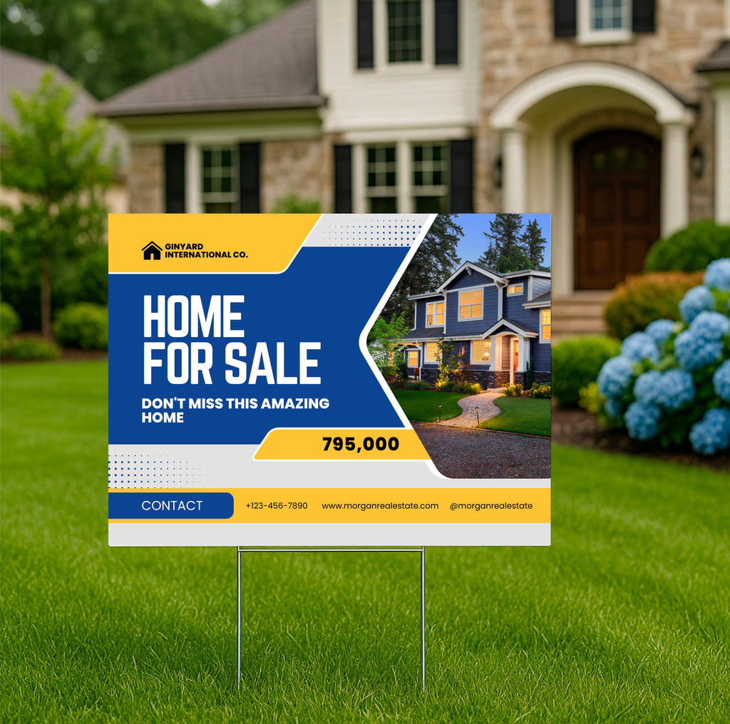 Custom Printed Yard Sign