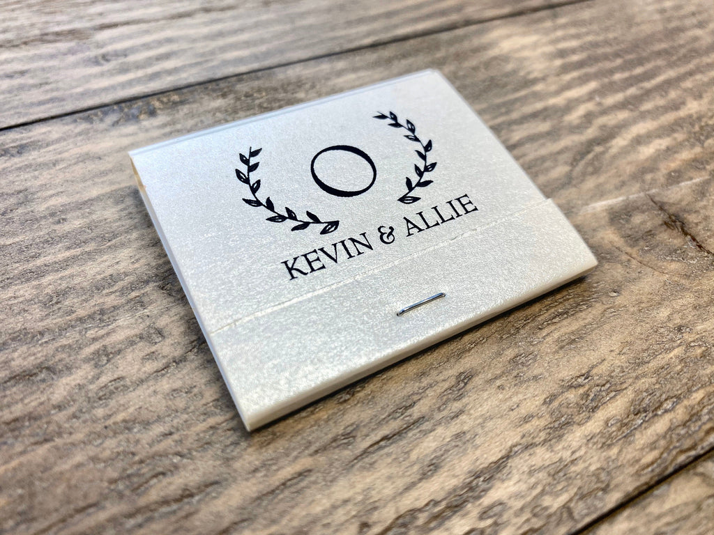 Personalized Monogram Matches || Wedding Matches, Custom Matchbox, Wedding Favors for Guests, Wedding Send Off, Cigar Bar