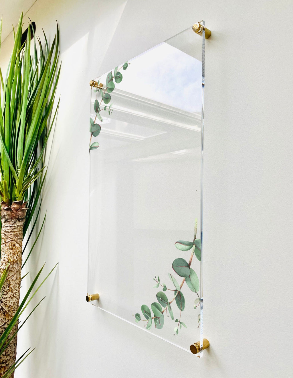 Acrylic Notes Eucalyptus Board For Wall