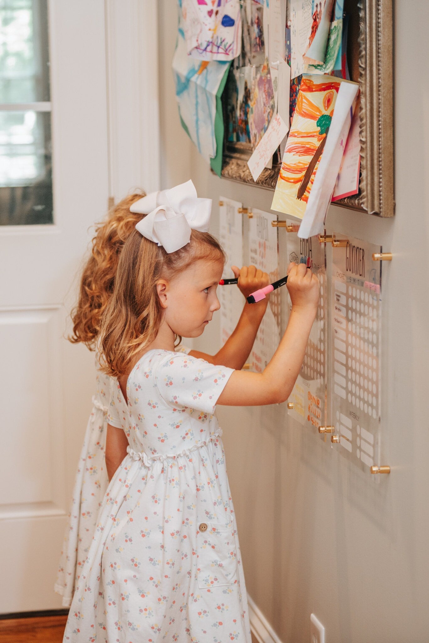 Personalized Acrylic Chore Chart For Kids