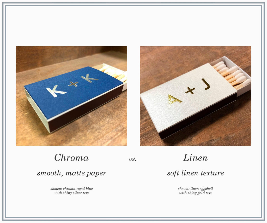 The Perfect Match Personalized Matches || Wedding Matches Custom Matchbox, Wedding Favors for Guests, Wedding Send Off Cigar Bar 01-008-058