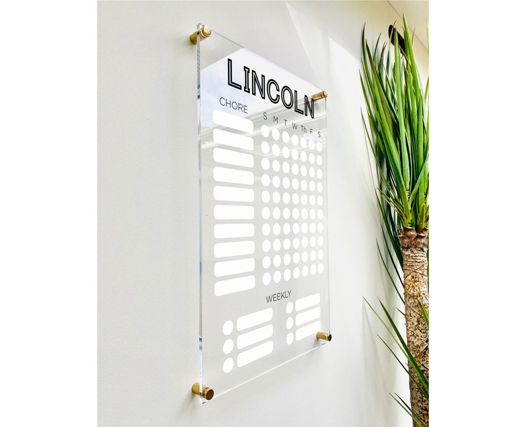 Personalized Chore Chart For Kids