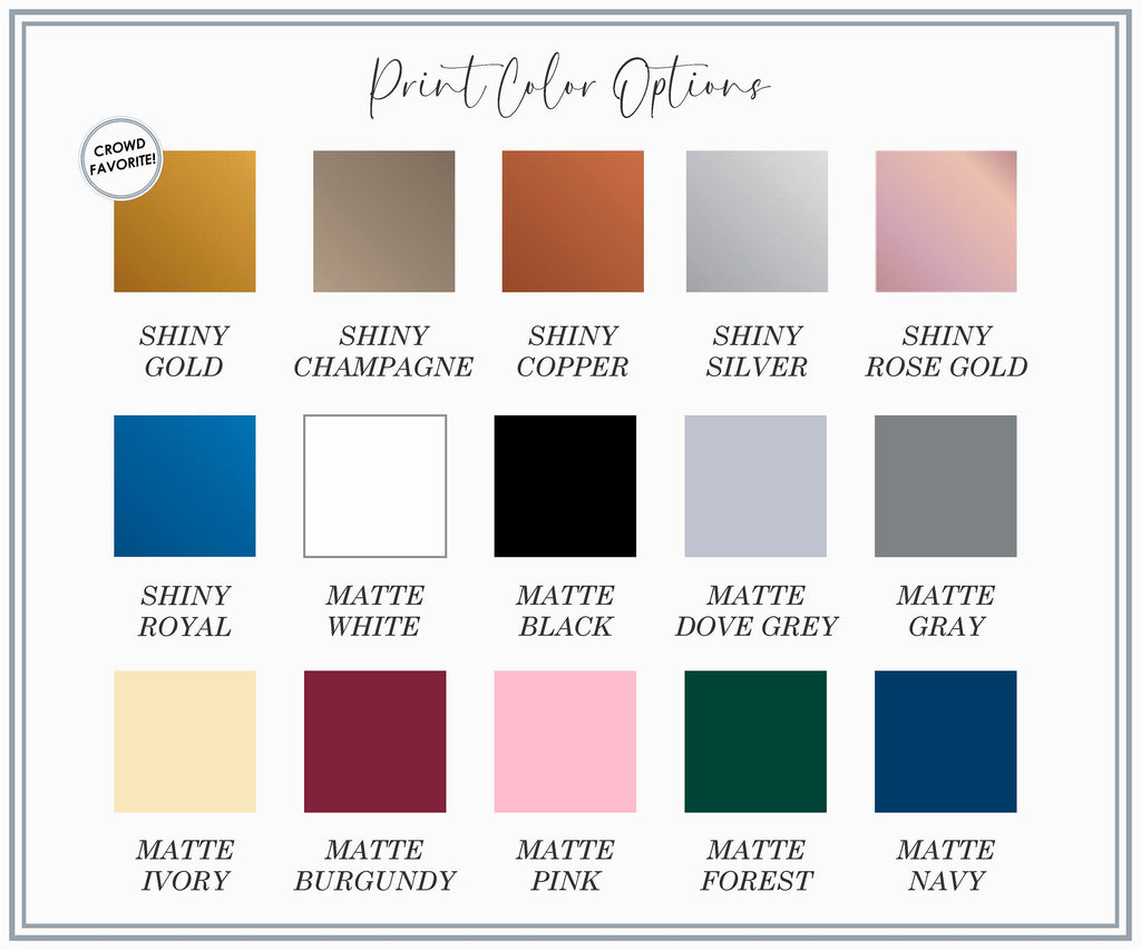 a color chart of different shades of paint