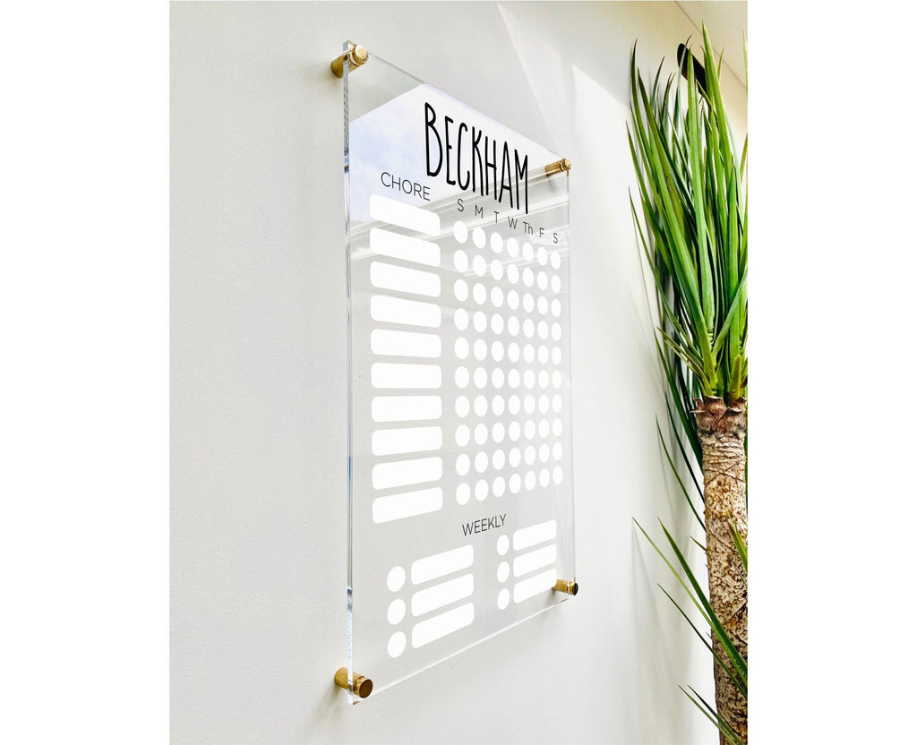 Personalized Chore Chart For Kids