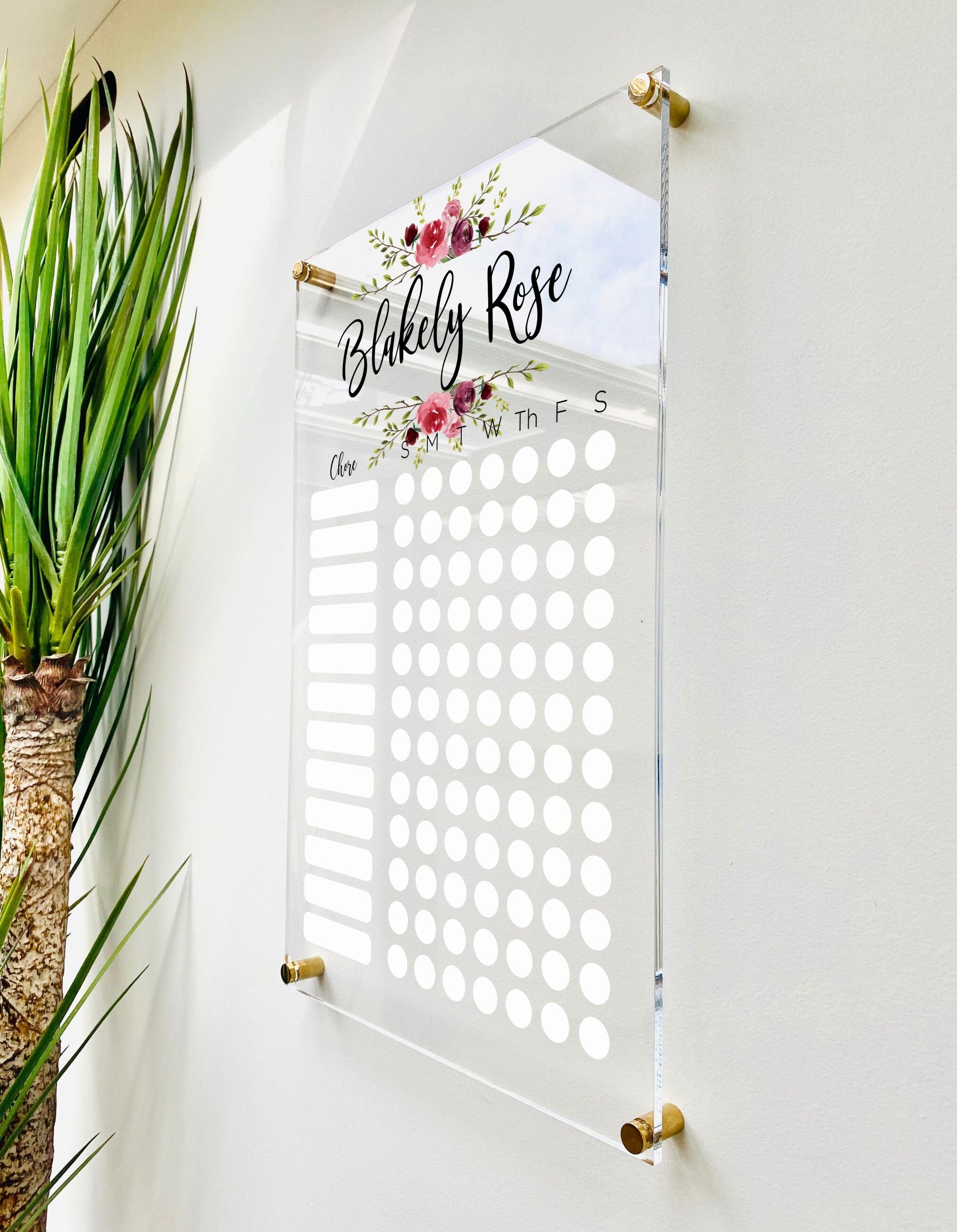 Personalized Chore Chart For Kids