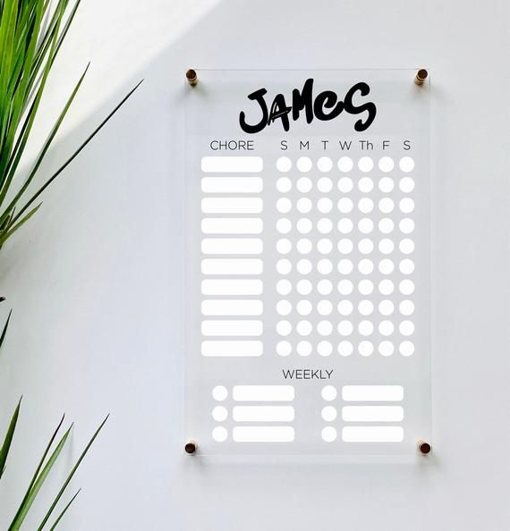 Personalized Dry Erase Board For Kids