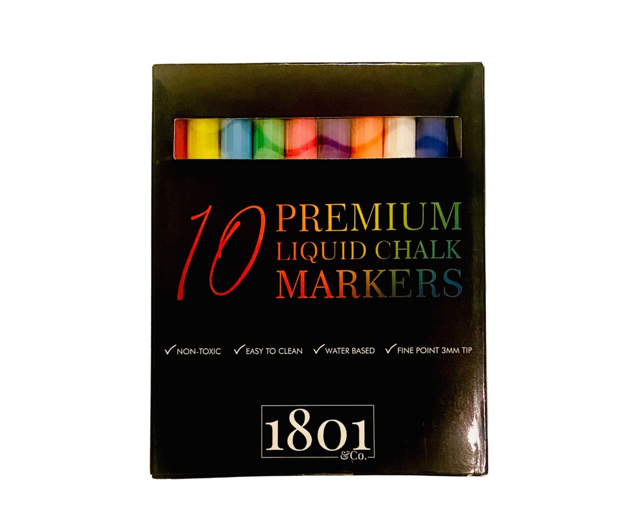Bold Chalk Markers, Set of 10