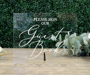 Guest Book Table Sign
