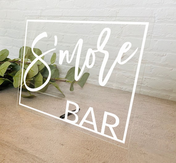S'more Bar Table Sign