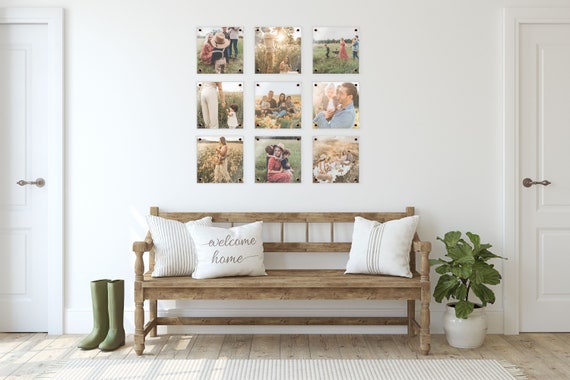 Acrylic Photo Prints Grid (Set of 9)