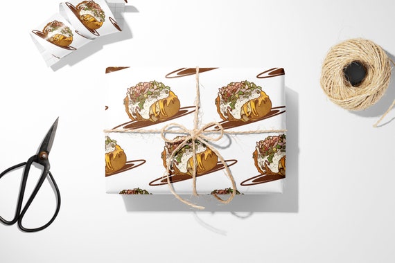 Baked Potato Gift Wrap